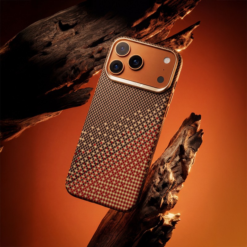 Apple iPhone 17 Pro Max Case M-safe Charging Enabled Raptic Aramid Skin Serenity Series Cover - 5