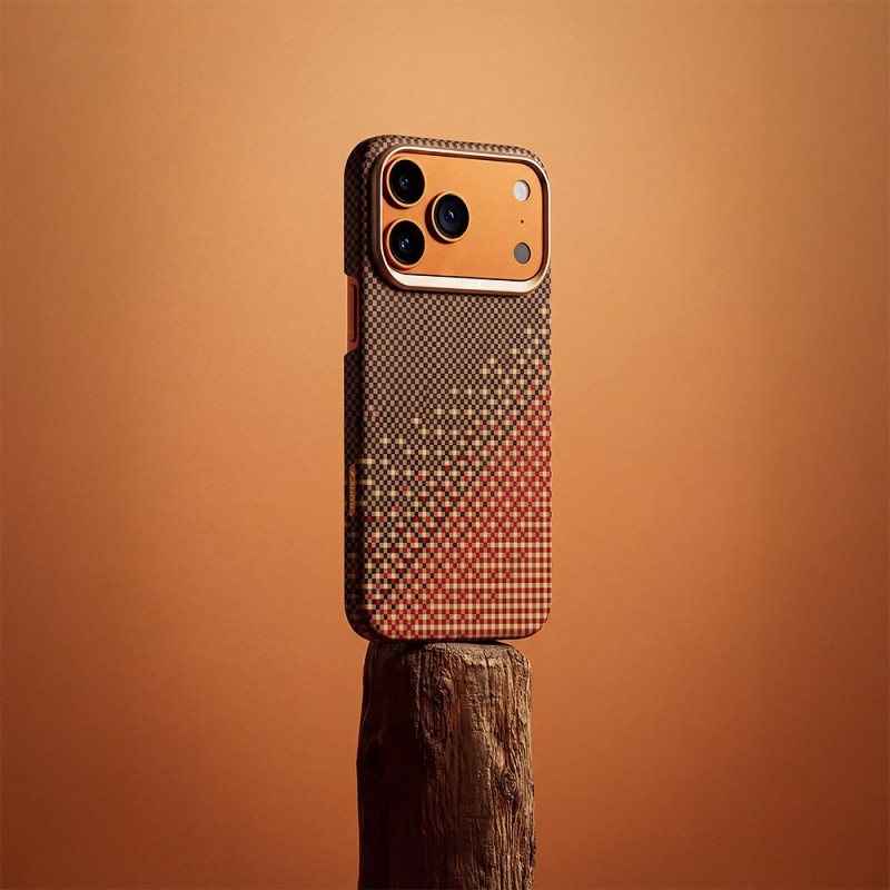 Apple iPhone 17 Pro Max Case M-safe Charging Enabled Raptic Aramid Skin Serenity Series Cover - 8