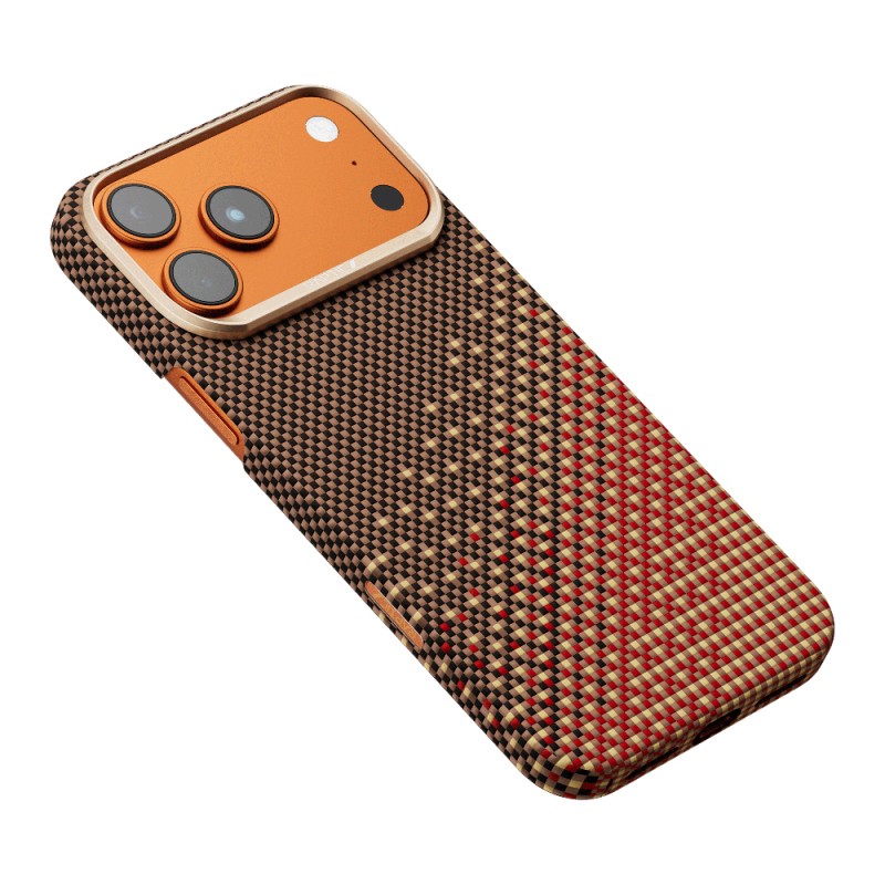 Apple iPhone 17 Pro Max Case M-safe Charging Enabled Raptic Aramid Skin Serenity Series Cover - 6