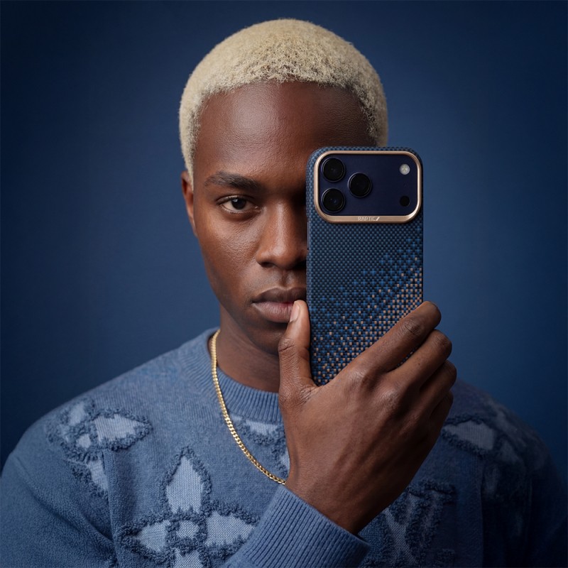 Apple iPhone 17 Pro Max Case M-safe Charging Enabled Raptic Aramid Skin Serenity Series Cover - 13