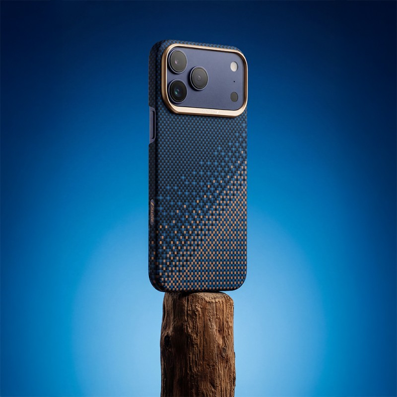 Apple iPhone 17 Pro Max Case M-safe Charging Enabled Raptic Aramid Skin Serenity Series Cover - 14