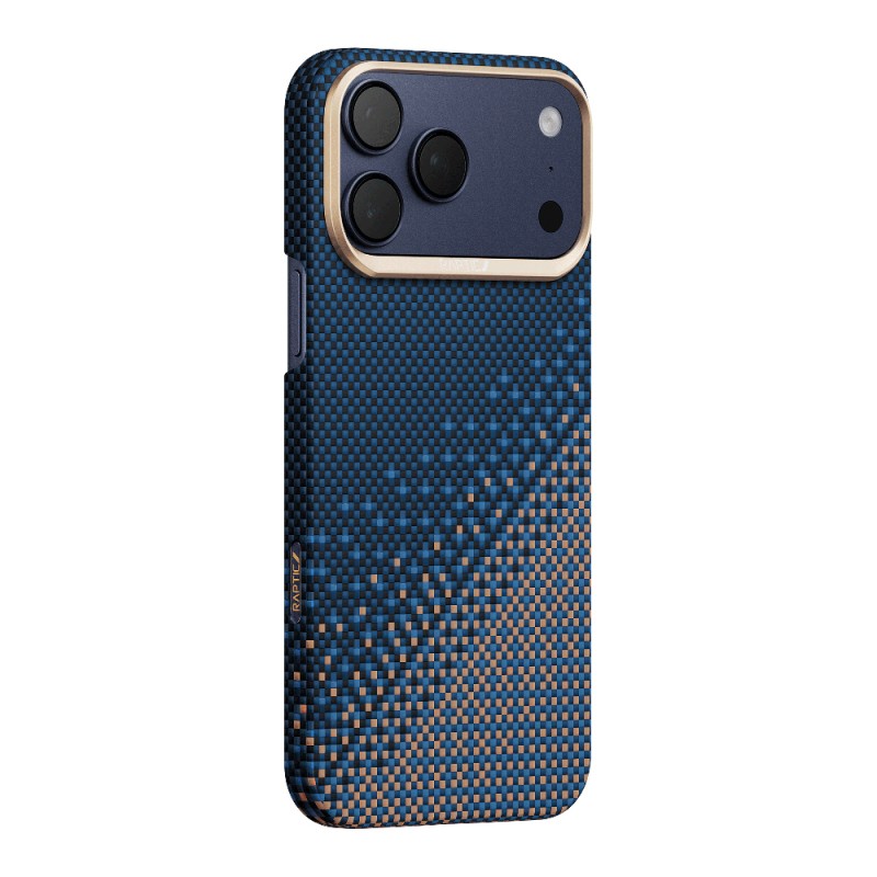 Apple iPhone 17 Pro Max Case M-safe Charging Enabled Raptic Aramid Skin Serenity Series Cover - 21