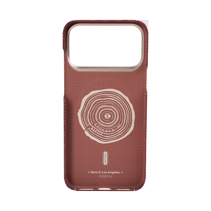 Apple iPhone 17 Pro Max Case M-safe Charging Enabled Raptic Aramid Skin Series Cover - 8