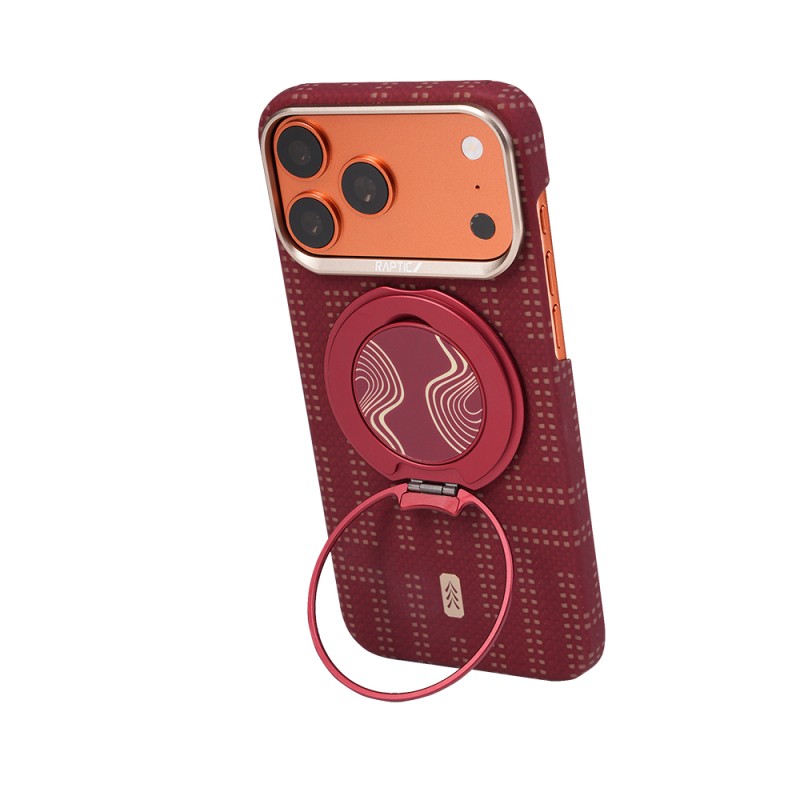 Apple iPhone 17 Pro Max Case M-safe Charging Enabled Raptic Aramid Skin Series Cover - 10