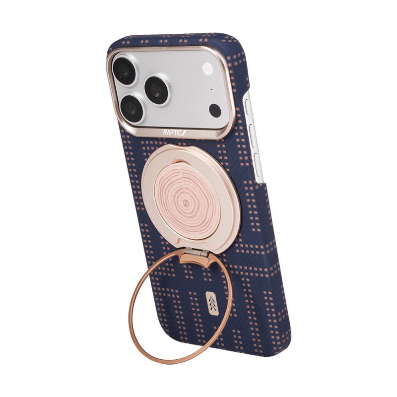 Apple iPhone 17 Pro Max Case M-safe Charging Enabled Raptic Aramid Skin Series Cover - 17