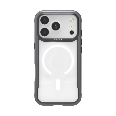 Apple iPhone 17 Pro Max Case M-Safe Charging Feature Airbag Raptic Shield Series Transparent Back Cover - 2