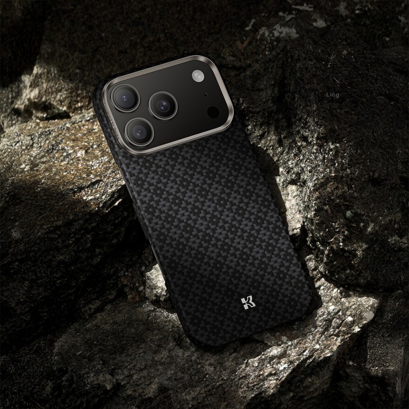 Apple iPhone 17 Pro Max Case M-Safe Charging Feature Benks ArmorAir ArmorGrid Series Kevlar Cover - 24