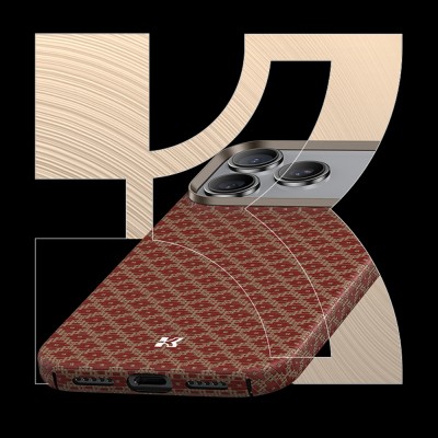 Apple iPhone 17 Pro Max Case M-Safe Charging Feature Benks ArmorAir ArmorGrid Series Kevlar Cover - 30