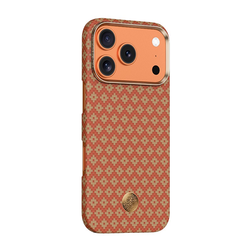 Apple iPhone 17 Pro Max Case M-Safe Charging Feature Benks ArmorAir ArmorGrid Series Kevlar Cover - 6