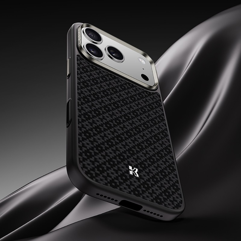 Apple iPhone 17 Pro Max Case M-Safe Charging Feature Benks ArmorPro ArmorGrid Series Kevlar Cover - 20
