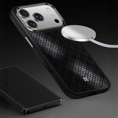 Apple iPhone 17 Pro Max Case M-Safe Charging Feature Benks ArmorPro ArmorGrid Series Kevlar Cover - 24