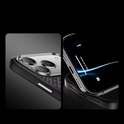 Apple iPhone 17 Pro Max Case M-Safe Charging Feature Benks ArmorPro ArmorGrid Series Kevlar Cover - 26