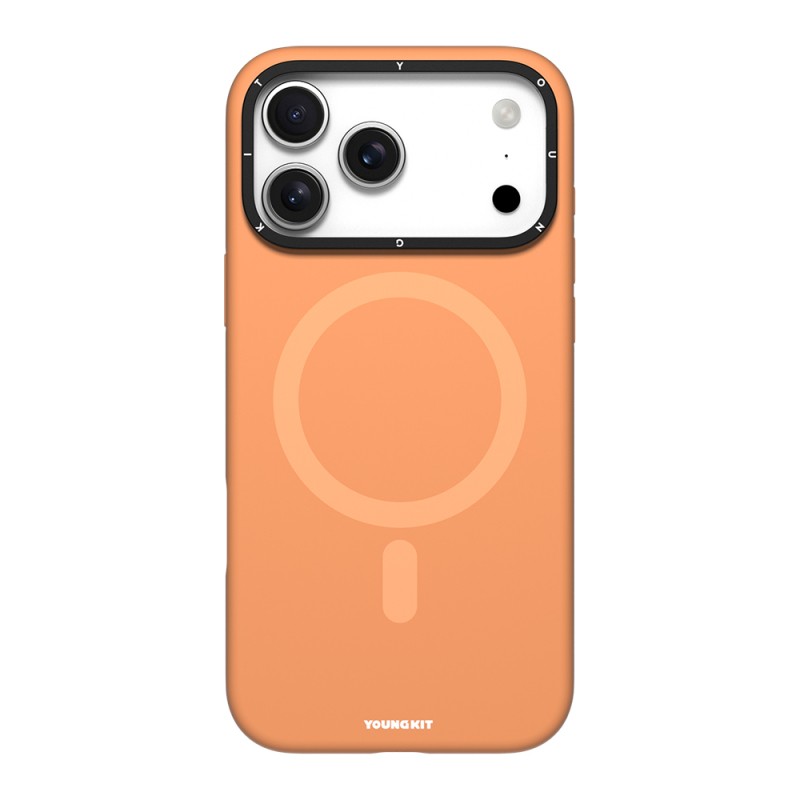 Apple iPhone 17 Pro Max Case M-Safe Charging Feature Camera Stand Youngkit Gel Cream Series Cover - 2