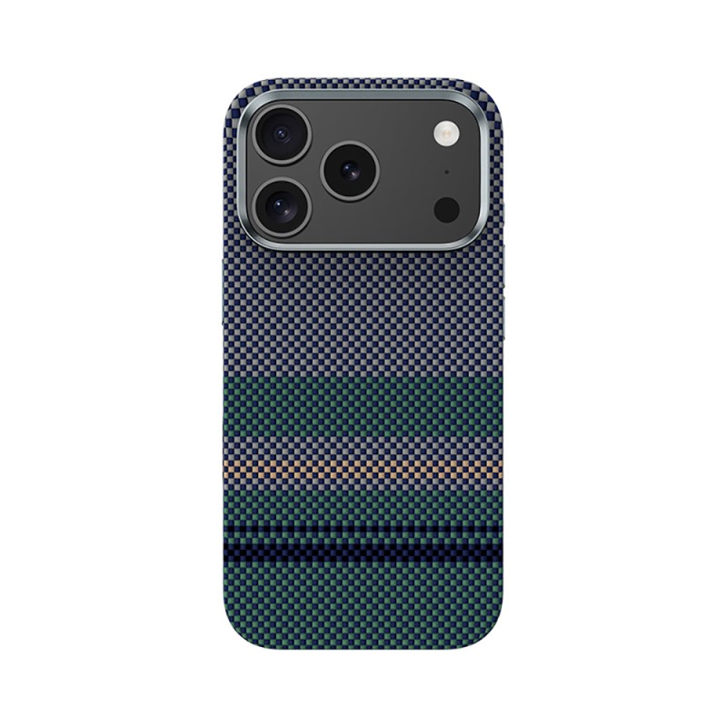Apple iPhone 17 Pro Max Case M-safe Charging Feature Carbon Fiber Design Benks Aurora ArmorPro Kevlar Cover - 2