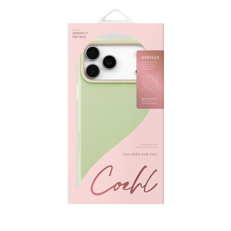 Apple iPhone 17 Pro Max Case M-safe Charging Feature Coehl Mirelle Strap Cover - 14