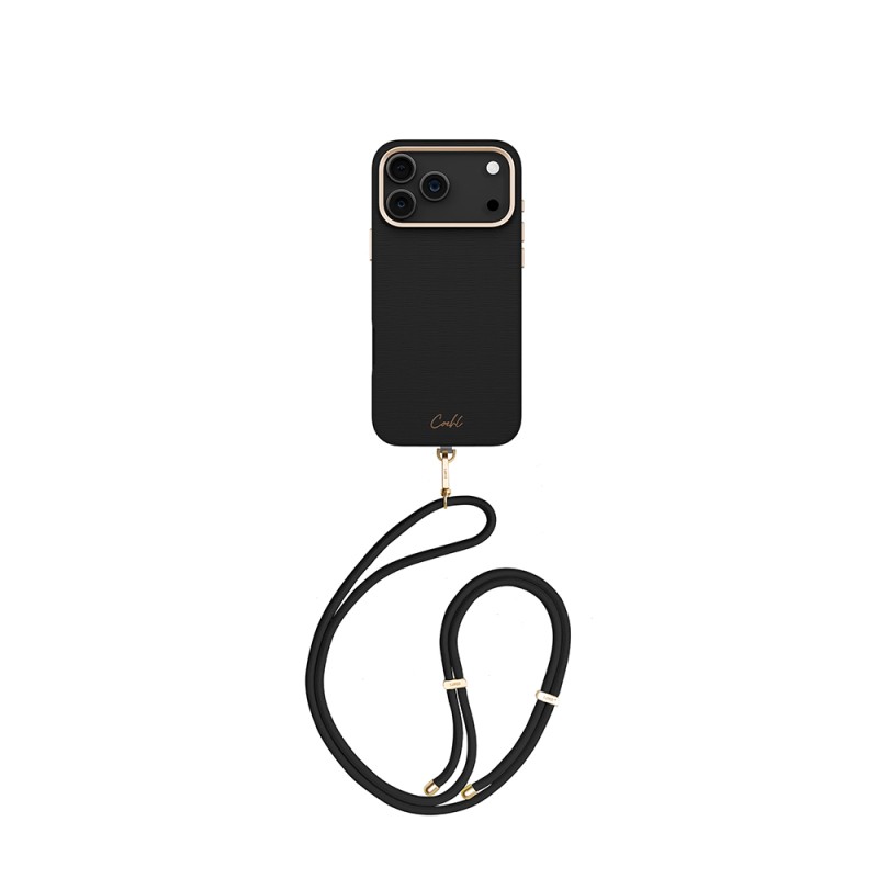 Apple iPhone 17 Pro Max Case M-safe Charging Feature Coehl Mirelle Strap Cover - 3