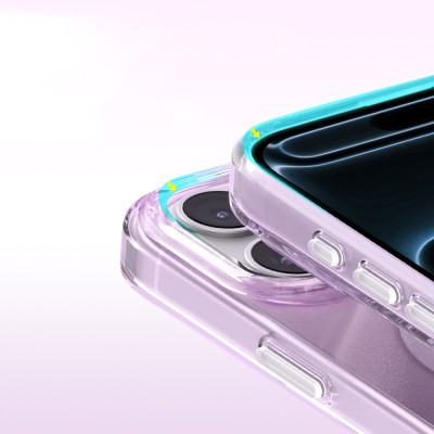 Apple iPhone 17 Pro Max Case M-Safe Charging Feature Original Swarovski Crystal Embellished Zore Paris Rovix Hard PC Cover - 26