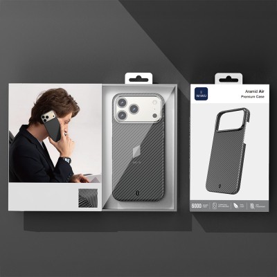 Apple iPhone 17 Pro Max Case M-safe Charging Feature Wiwu DCC-206 Aramid Air Cover - 5
