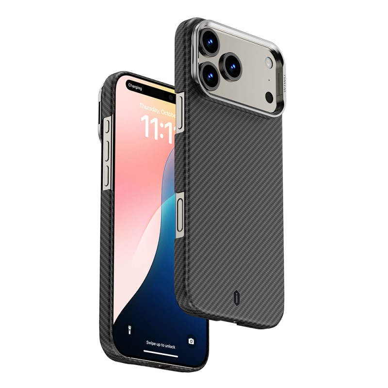 Apple iPhone 17 Pro Max Case M-safe Charging Feature Wiwu DCC-206 Aramid Air Cover - 1