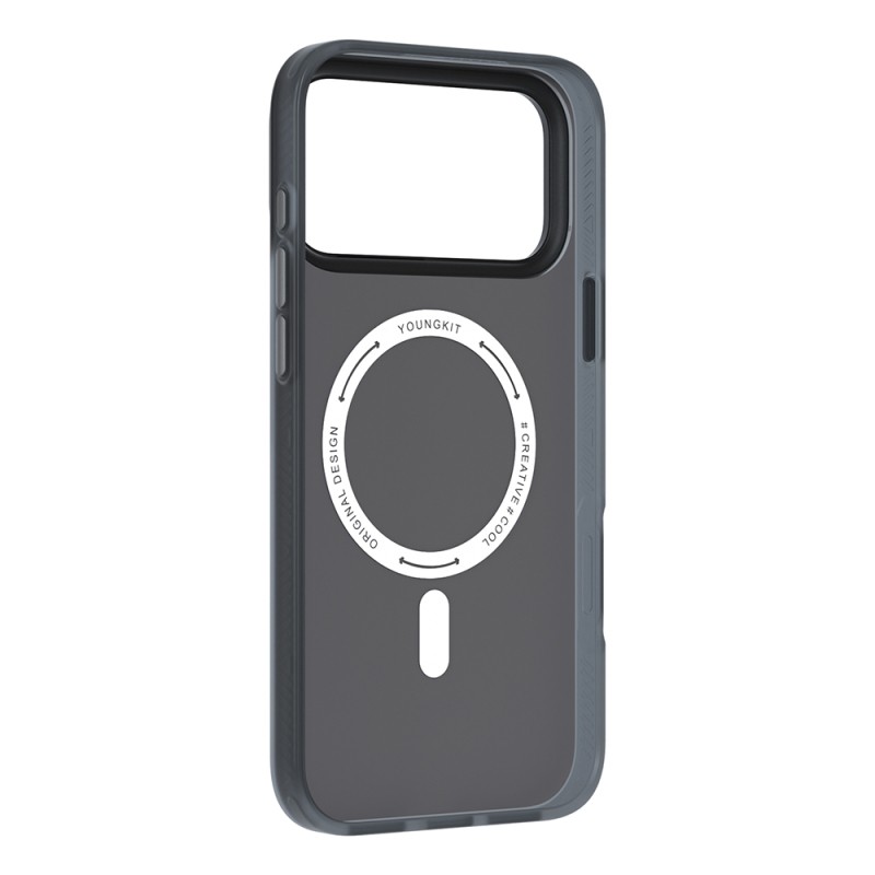 Apple iPhone 17 Pro Max Case M-Safe Charging Feature Youngkit Camouflage Sykell Series Cover - 20