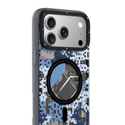 Apple iPhone 17 Pro Max Case M-Safe Charging Feature Youngkit Camouflage Sykell Series Cover - 15