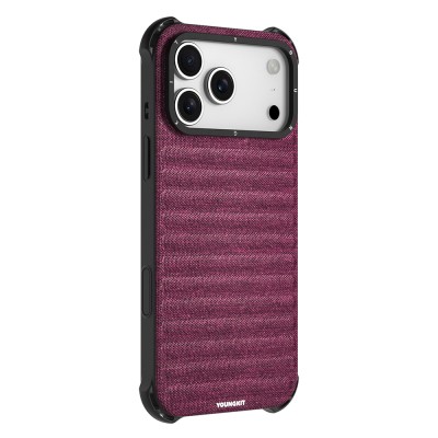 Apple iPhone 17 Pro Max Case M-safe Charging Feature Youngkit Canvas Series Cover - 8