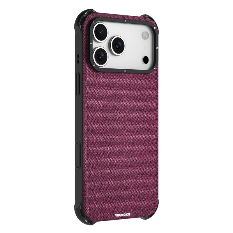 Apple iPhone 17 Pro Max Case M-safe Charging Feature Youngkit Canvas Series Cover - 8