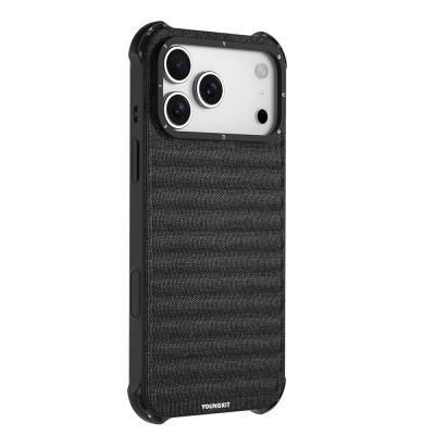 Apple iPhone 17 Pro Max Case M-safe Charging Feature Youngkit Canvas Series Cover - 10