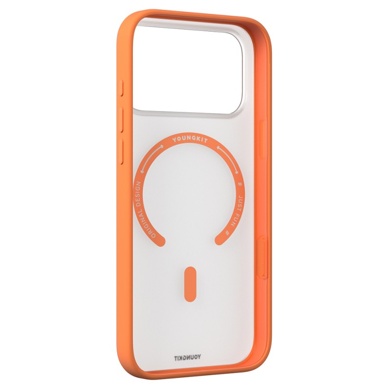 Apple iPhone 17 Pro Max Case M-safe Charging Feature Youngkit Clear Series Cover - 17
