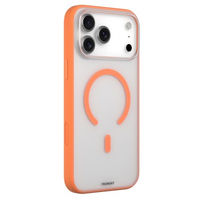 Apple iPhone 17 Pro Max Case M-safe Charging Feature Youngkit Clear Series Cover - 8