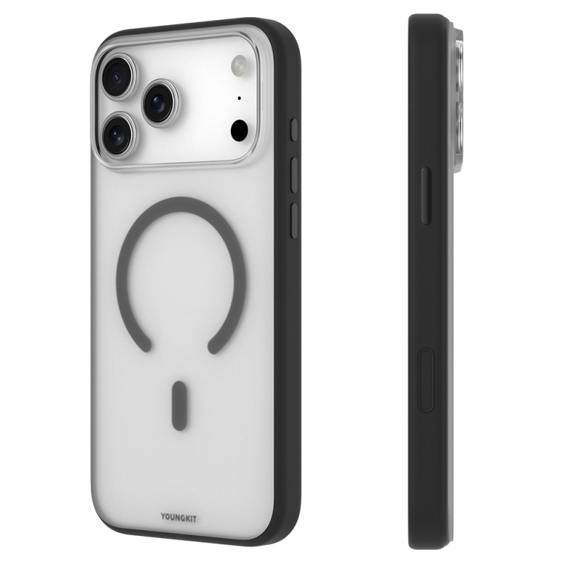 Apple iPhone 17 Pro Max Case M-safe Charging Feature Youngkit Clear Series Cover - 10