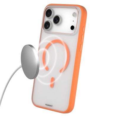 Apple iPhone 17 Pro Max Case M-safe Charging Feature Youngkit Clear Series Cover - 14