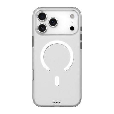 Apple iPhone 17 Pro Max Case M-safe Charging Feature Youngkit Clear Series Cover - 4