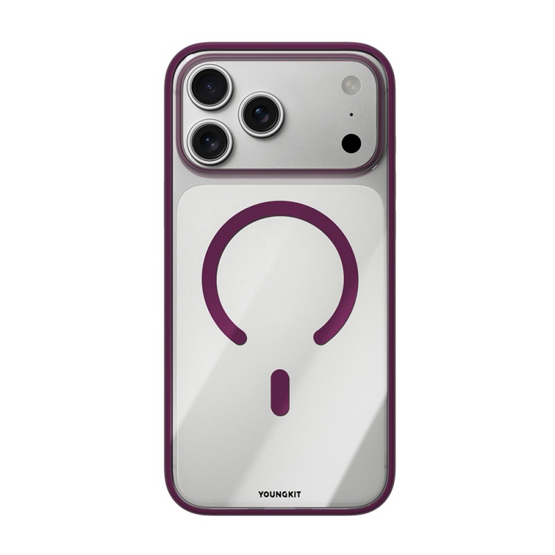 Apple iPhone 17 Pro Max Case M-safe Charging Feature Youngkit Clear Series Cover - 5