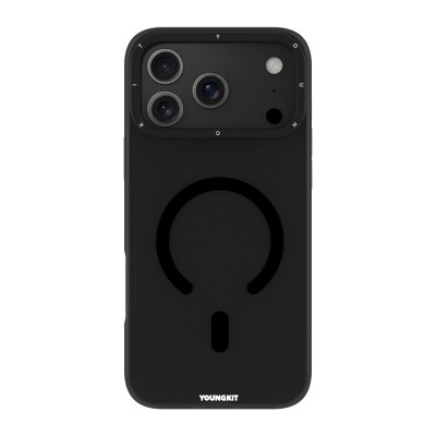 Apple iPhone 17 Pro Max Case M-safe Charging Feature Youngkit Hidden Sand Series Cover - 3