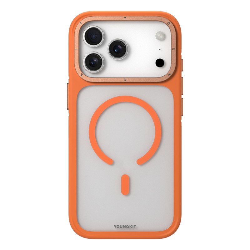 Apple iPhone 17 Pro Max Case M-safe Charging Feature Youngkit Rock Sand Series Cover - 5