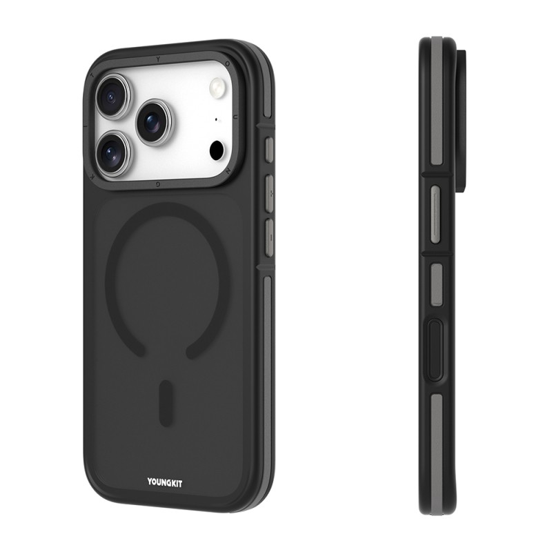 Apple iPhone 17 Pro Max Case M-safe Charging Feature Youngkit Rock Sand Series Cover - 10