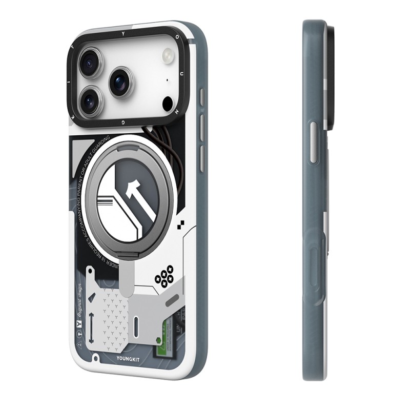 Apple iPhone 17 Pro Max Case M-safe Charging Feature Youngkit Starship Series Cover - 9