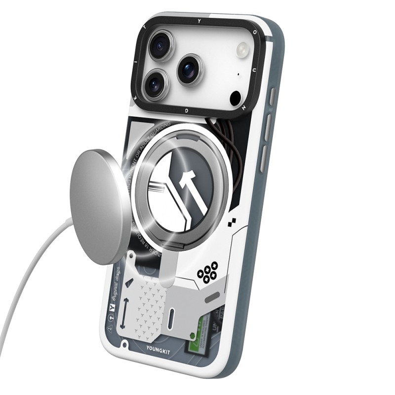 Apple iPhone 17 Pro Max Case M-safe Charging Feature Youngkit Starship Series Cover - 11