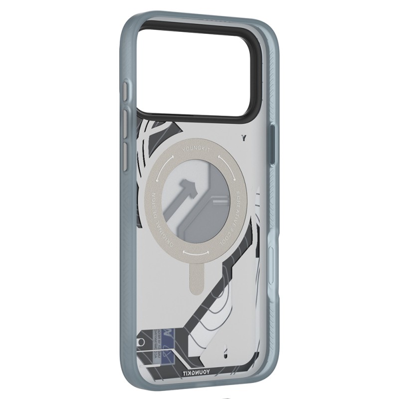 Apple iPhone 17 Pro Max Case M-safe Charging Feature Youngkit Starship Series Cover - 14