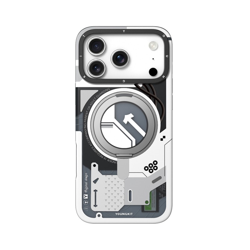 Apple iPhone 17 Pro Max Case M-safe Charging Feature Youngkit Starship Series Cover - 5