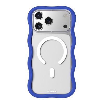 Apple iPhone 17 Pro Max Case M-safe Charging Feature Youngkit Wave Clear Series Cover - 2