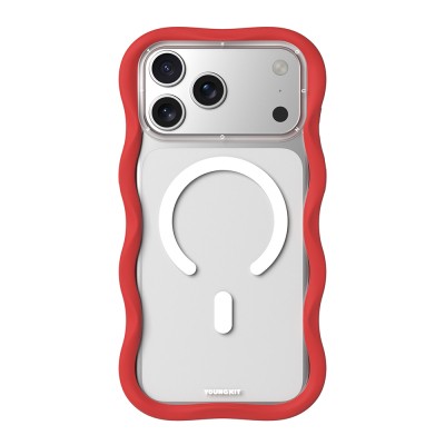 Apple iPhone 17 Pro Max Case M-safe Charging Feature Youngkit Wave Clear Series Cover - 4
