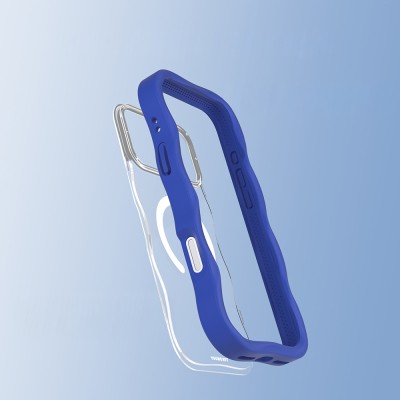 Apple iPhone 17 Pro Max Case M-safe Charging Feature Youngkit Wave Clear Series Cover - 18