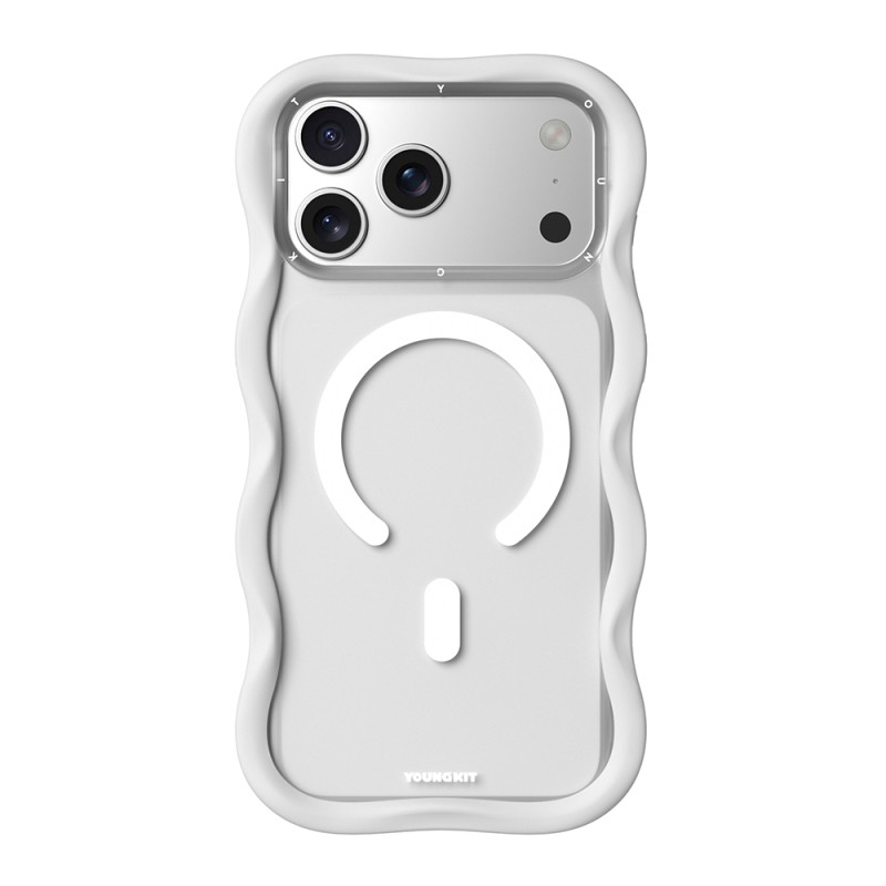 Apple iPhone 17 Pro Max Case M-safe Charging Feature Youngkit Wave Matte Series Cover - 3