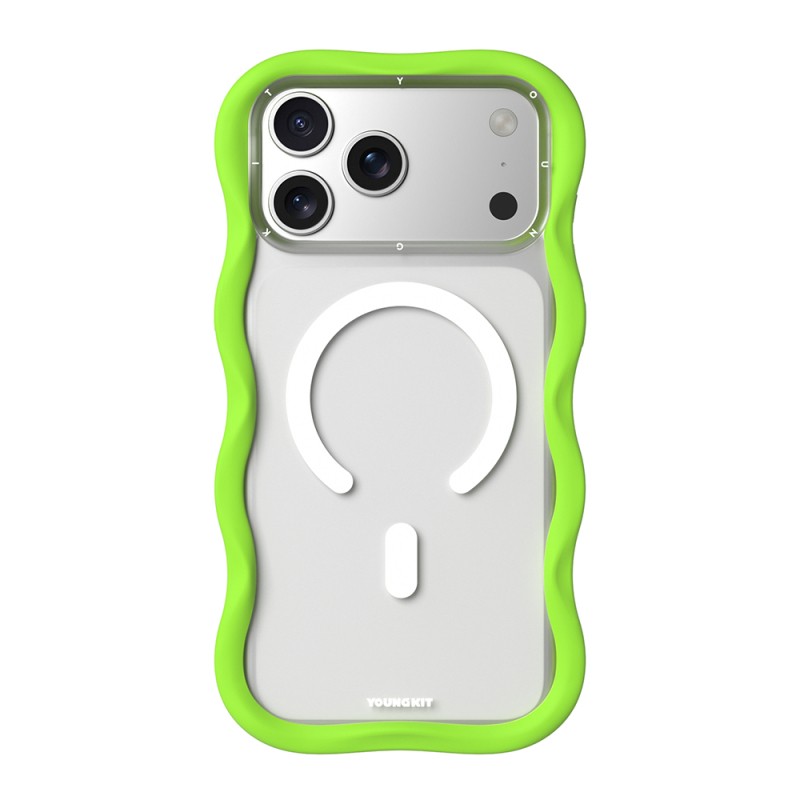 Apple iPhone 17 Pro Max Case M-safe Charging Feature Youngkit Wave Matte Series Cover - 4