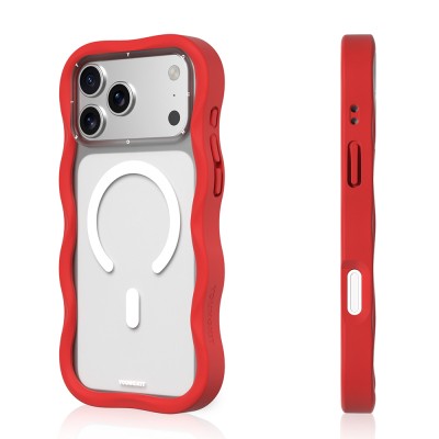 Apple iPhone 17 Pro Max Case M-safe Charging Feature Youngkit Wave Matte Series Cover - 10