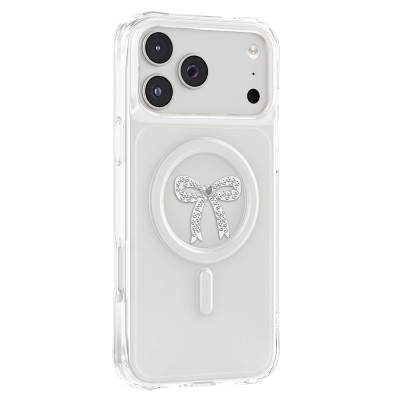 Apple iPhone 17 Pro Max Case M-Safe Charging Feature, Zore Paris Mova Hard PC Cover - 1