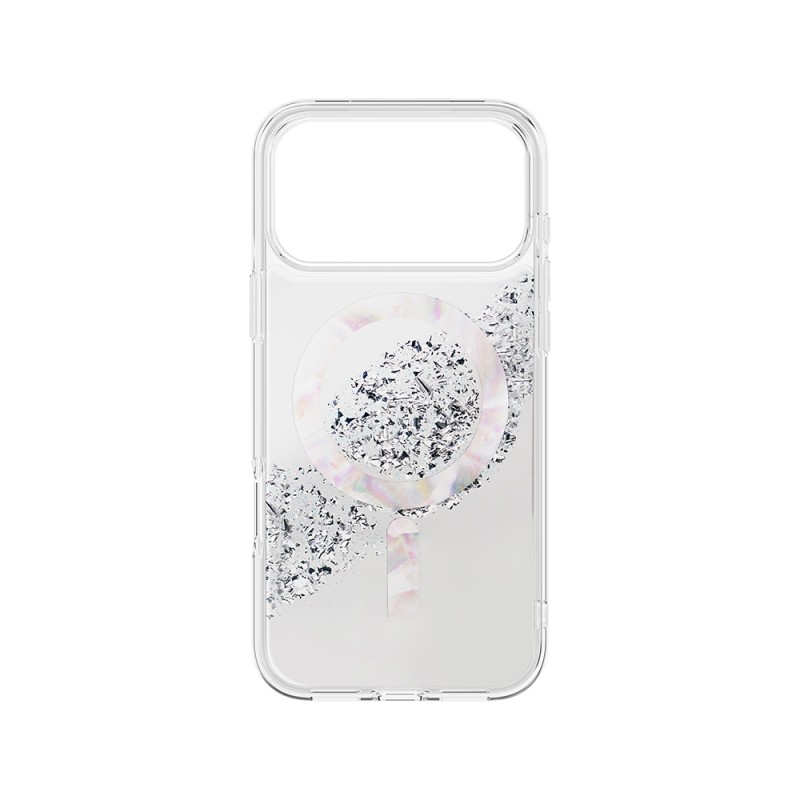 Apple iPhone 17 Pro Max Case M-safe Charging Shiny Crystal Patterned Coehl Crystelle Cover - 3