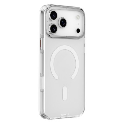 Apple iPhone 17 Pro Max Case M-safe Charging Transparent Youngkit Crystal Shield Series Cover - 6